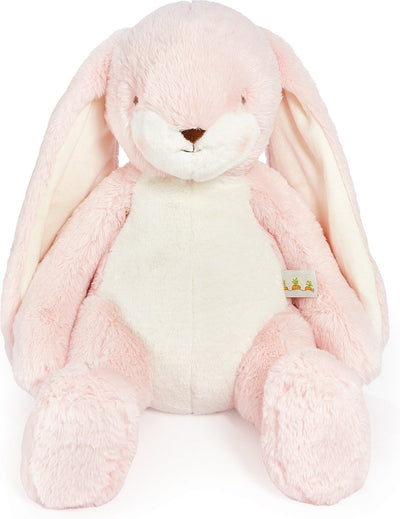 I conigli della baia sgranocchiano il coniglio - peluche - dettagli ricamati - 46 cm - rosa
