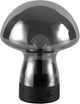 Rl live your light reality dooley - tafellamp - rookkleur - incl. 1x smd 1,5 w - 4-stappen touch - usb-aansluiting - oplaadbaar - snoerloos