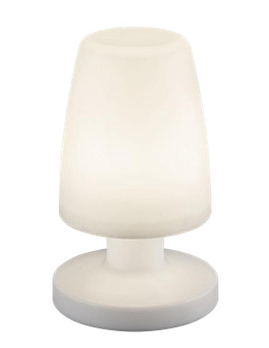 Rl vive tu luz realidad dora - lámpara de mesa - blanco - incl. 1x smd 1,5w - recargable - inalámbrico - iluminación exterior - ip44