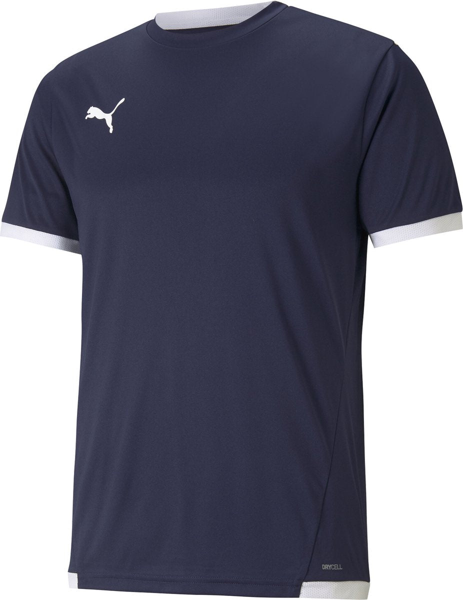 Camiseta deportiva Puma teamliga jersey para hombre - peacoat - blanco