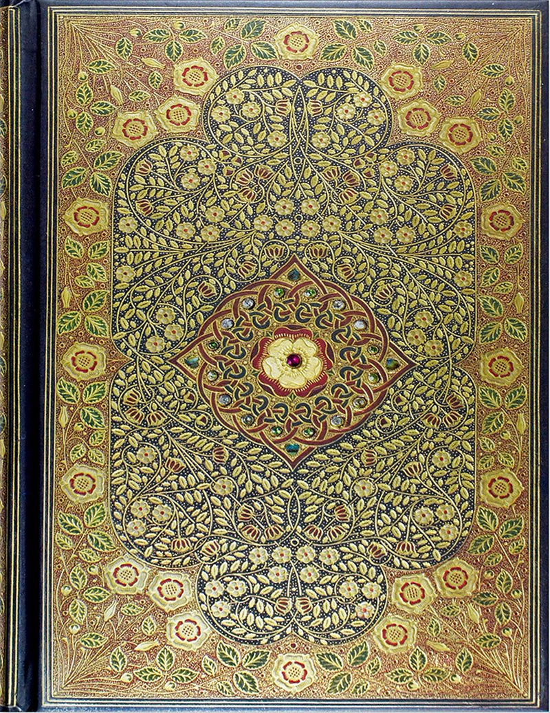 Quaderno rilegato Peter pauper - filigrana gioiello - 16x21 cm