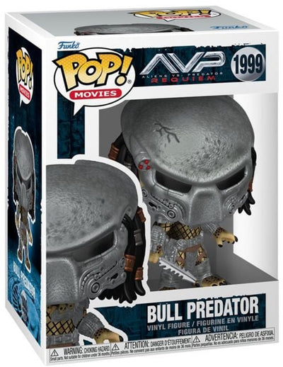 Funko extraterrestre contra depredador toro depredador figura de vinilo 1999 pop unisex! - neutro - estándar
