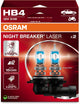 Laser Osram Night Breaker - lampada alogena - hb4 - 150% di luce intensa - 20% più bianca