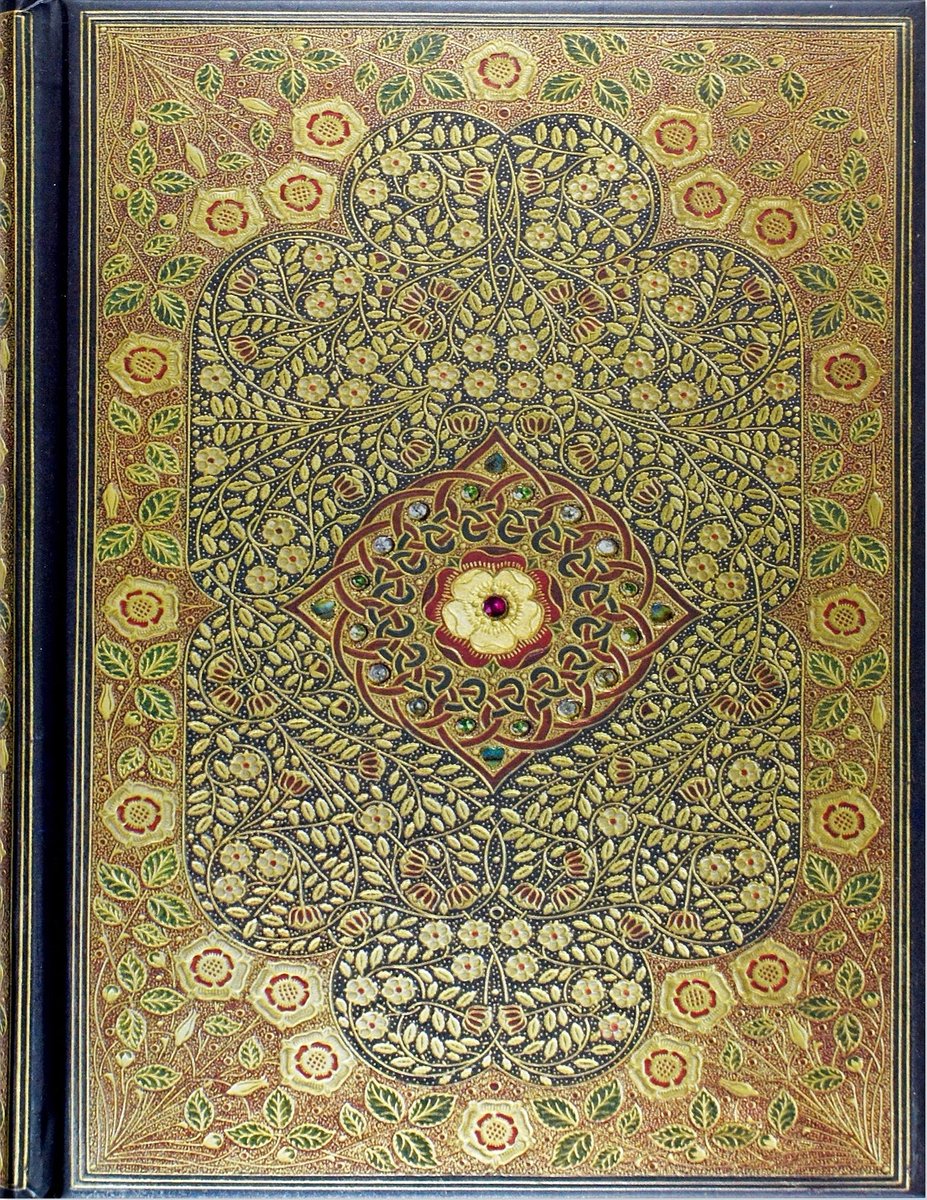 Cuaderno encuadernado Peter Pauper - filigrana con joyas - 16x21 cm