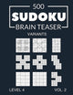 500 variantes de rompecabezas de sudoku nivel 4 vol. 2