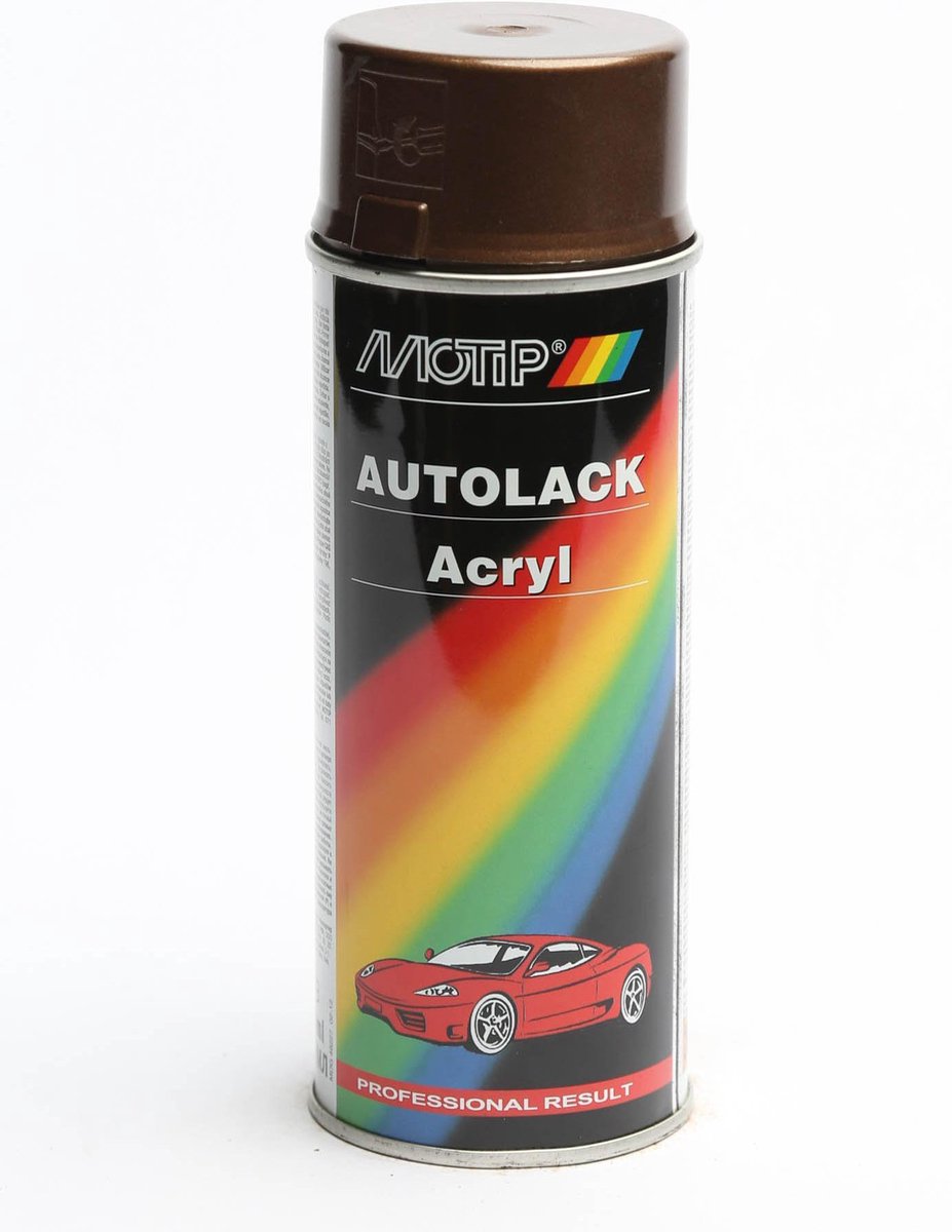 Motip 51200 - bomboletta spray per vernice per auto - marrone - 400 ml