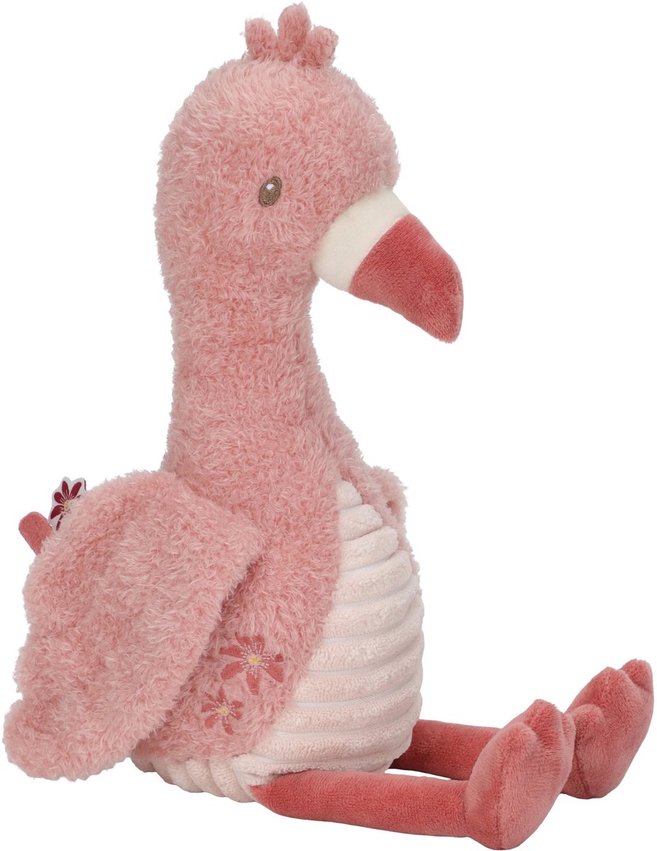 Piccolo fenicottero da safari olandese di peluche