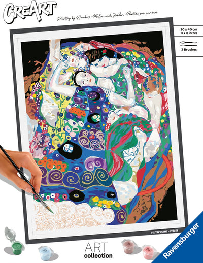 Ravensburger Creart Painting at number Virgin Klimt