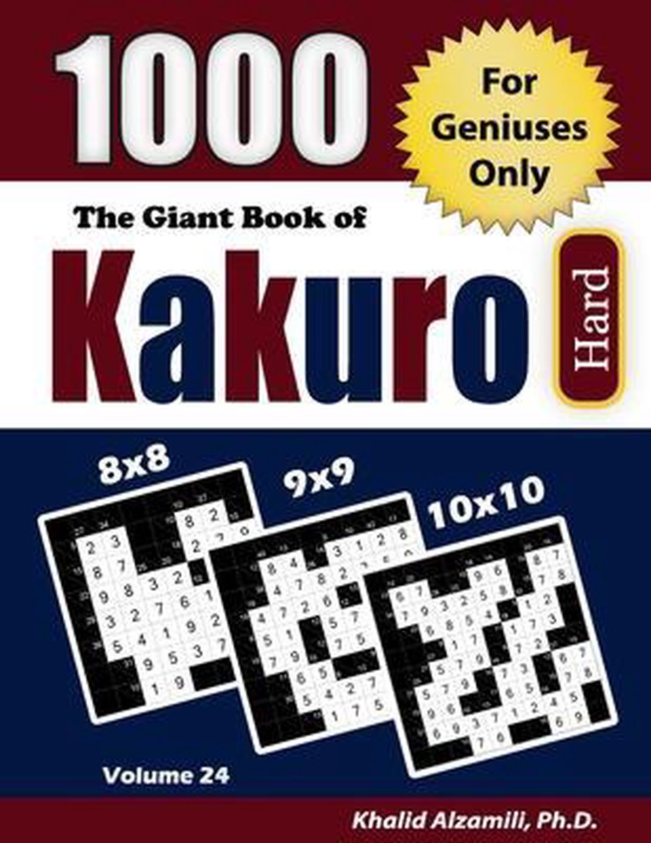 Libros de actividades para adultos Ty: el libro gigante de kakuro