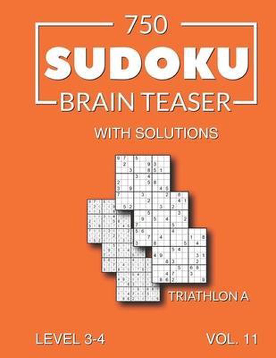750 sudoku rompecabezas triatlón a con soluciones
