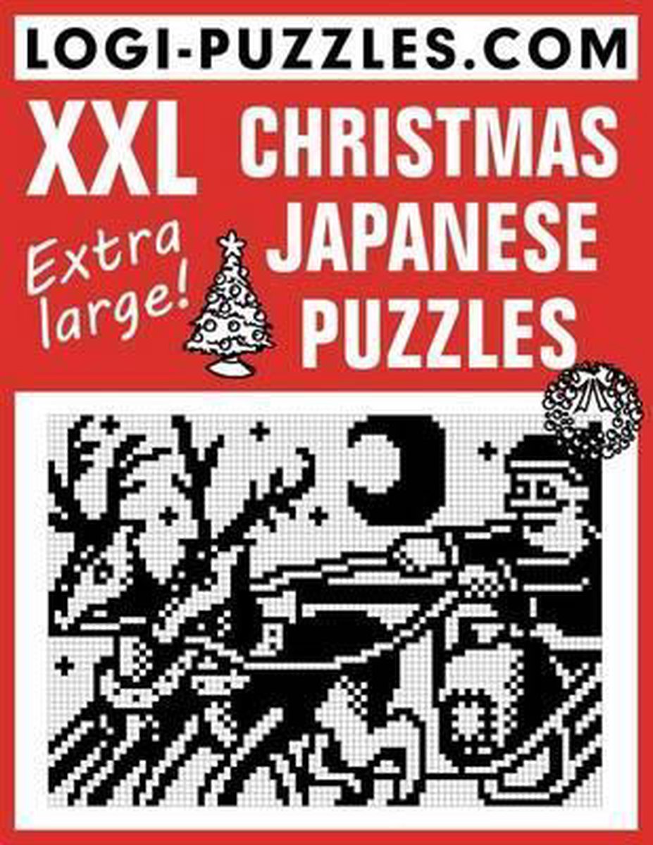 Puzzles Japoneses XXL - Puzzles Japoneses de Navidad XXL