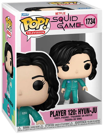 Funko Squid Game Player 120: Figura de vinilo Hyun-Ju 1734 Unisex Pop! - neutro - estándar