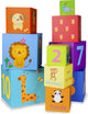 World World World Apiling Blocks figuras y animales, 10dlg.