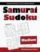 Libros de rompecabezas de sudoku samurai- sudoku samurai