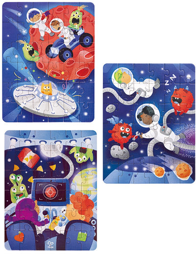 Puzzle di avventure spaziali Hape