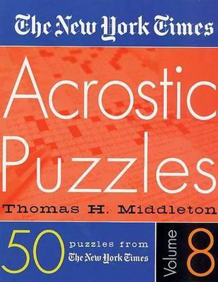 I puzzle acrostici del New York Times