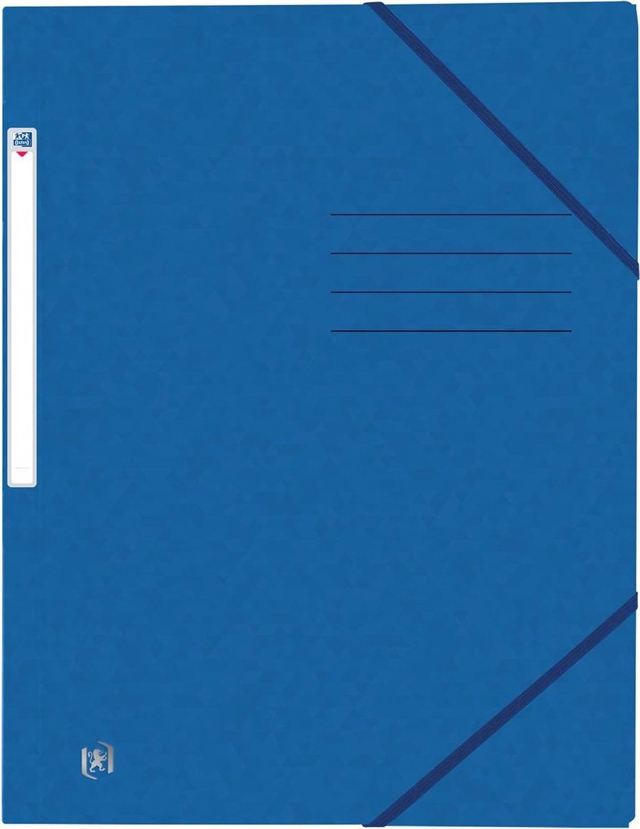 Carpeta Oxford elasto archivador superior+a4 azul