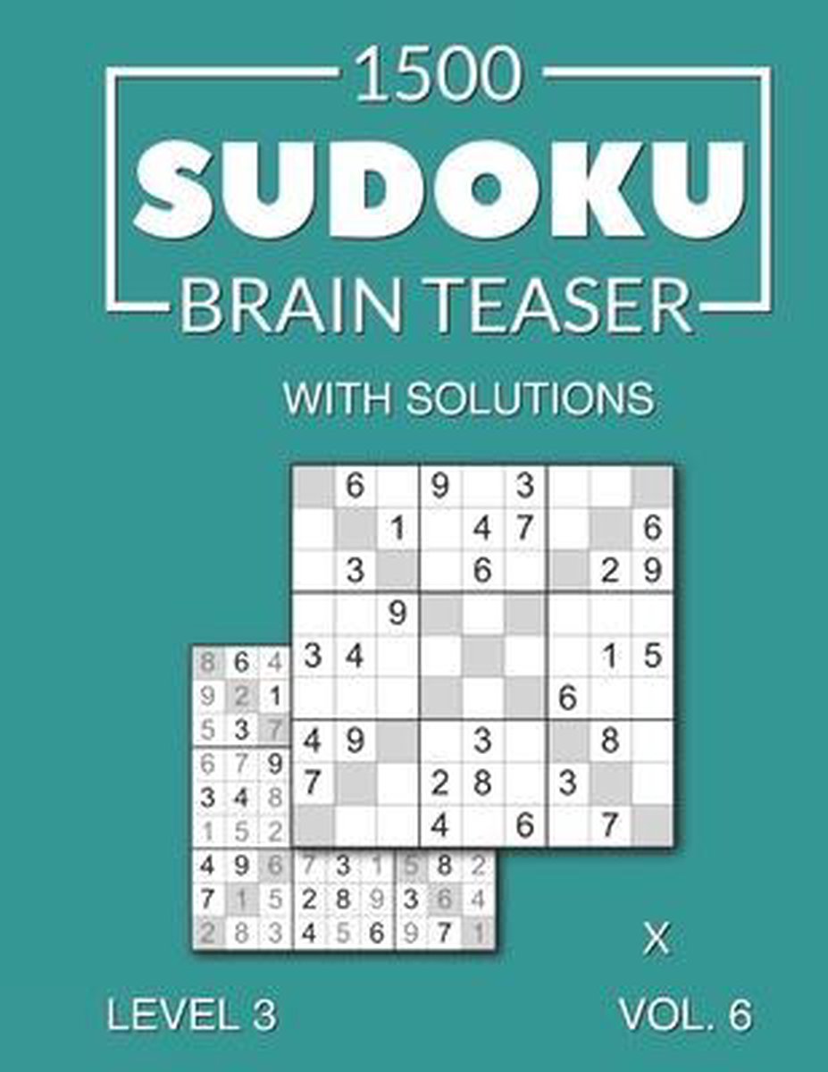 1500 sudoku rompecabezas x con soluciones