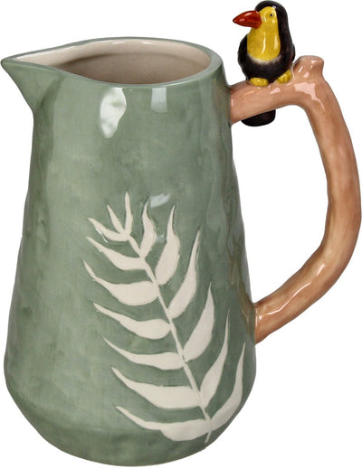 Vaso collezione Hd uccello in terracotta 18,5x12,5x22,2cm