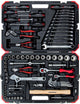 Tasti di immersione rossa gedore set 1 4 + 1 2 pollici 10-32 mm 100 pezzi