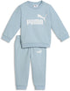 Puma minicats ess crew set fl inf unisex tracksuit - seafoam