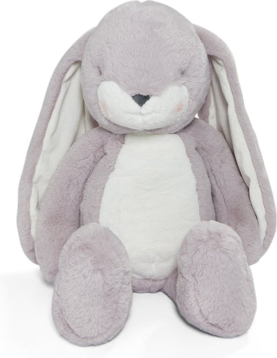 Bunnies by the bay coniglio floppy nibble - animale di peluche - peluche per bambini - dettagli ricamati - lilla - 52 cm