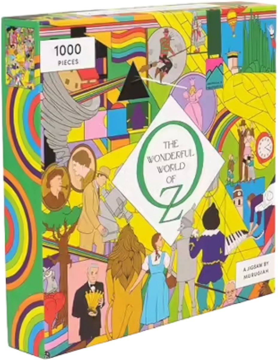 Sharm murugiah - puzzle 'il meraviglioso mondo di oz' (1000 pezzi)