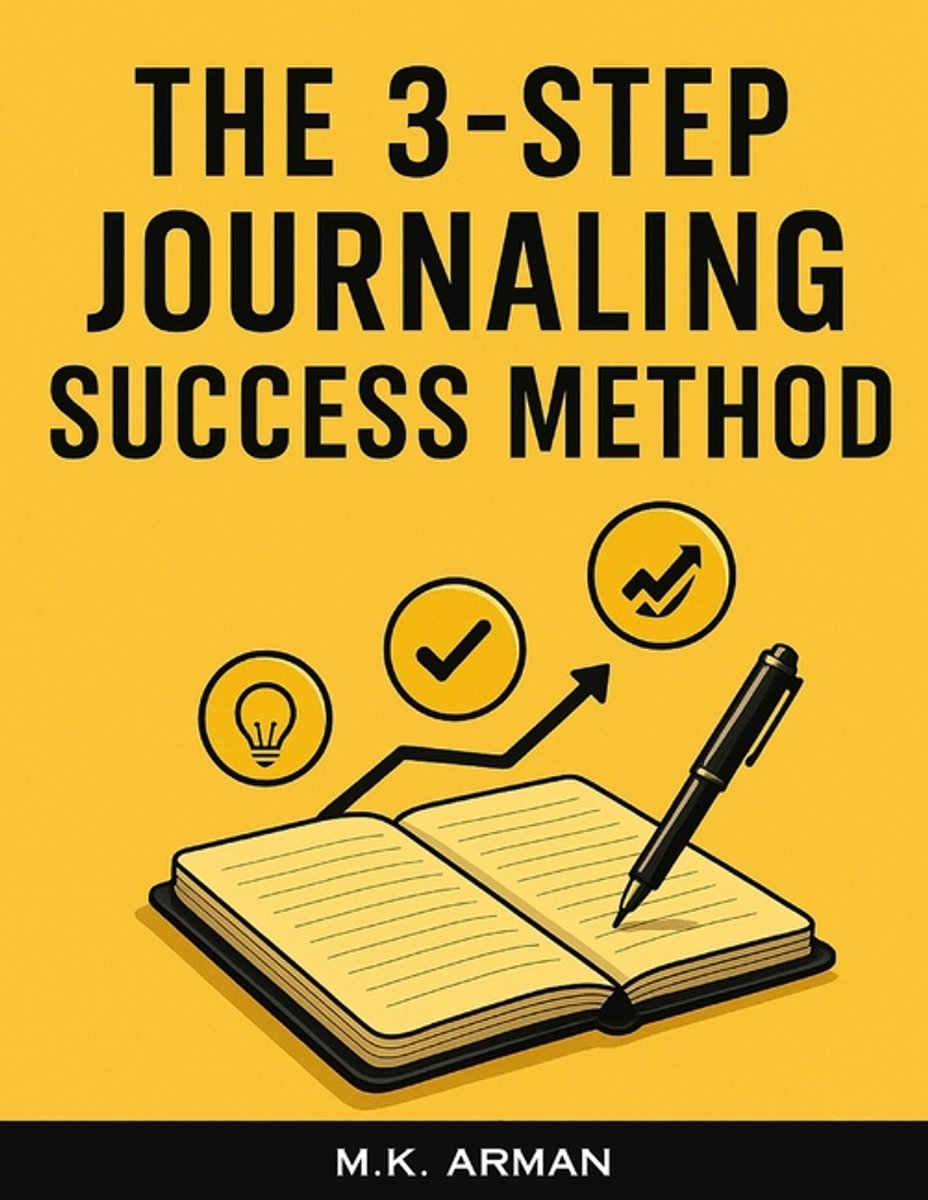 Merkloos sans marque journal writing-the 3-step journaling success method