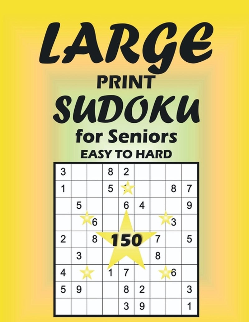 Sudoku a caratteri grandi per anziani da facile a difficile