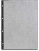 Hama fotokarton met glassine, 23,3 x 31 cm, geperforeerd, 25 vel, zwart