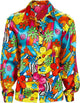 Finidi camicetta hippie fiori da uomo