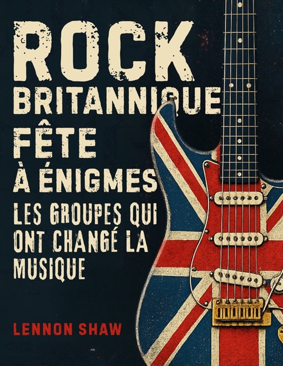 Rock Britannique fête à enigmes - libro de rompecabezas