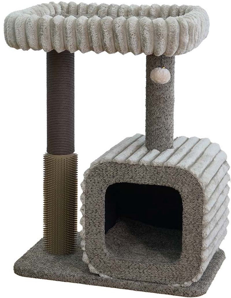 Tiragraffi Ebi pisa per gatti 59x39x77 cm beige