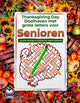 Thanksgiving day doolhoven met grote letters voor senioren