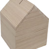 Money Box Huis Paulownia Hout