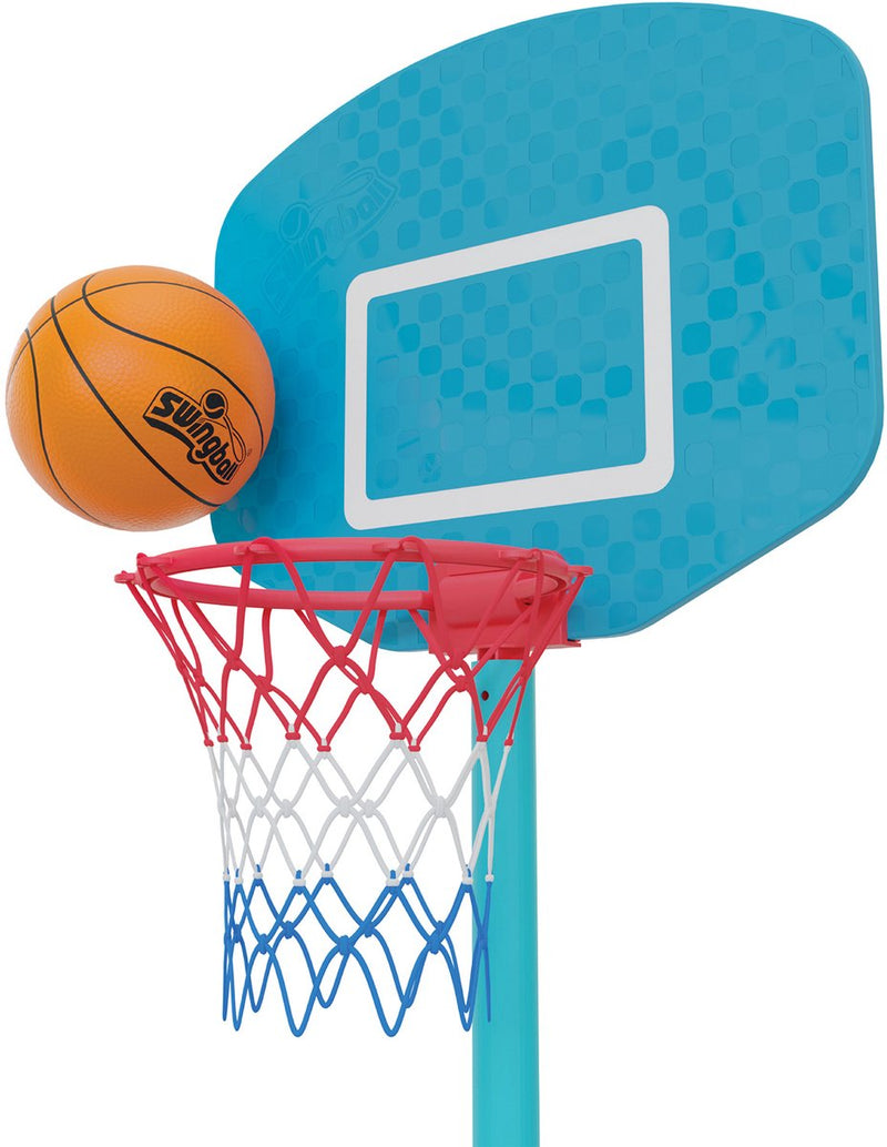 Swingball First Basketball Pile With All Surface Basic Blue Red
