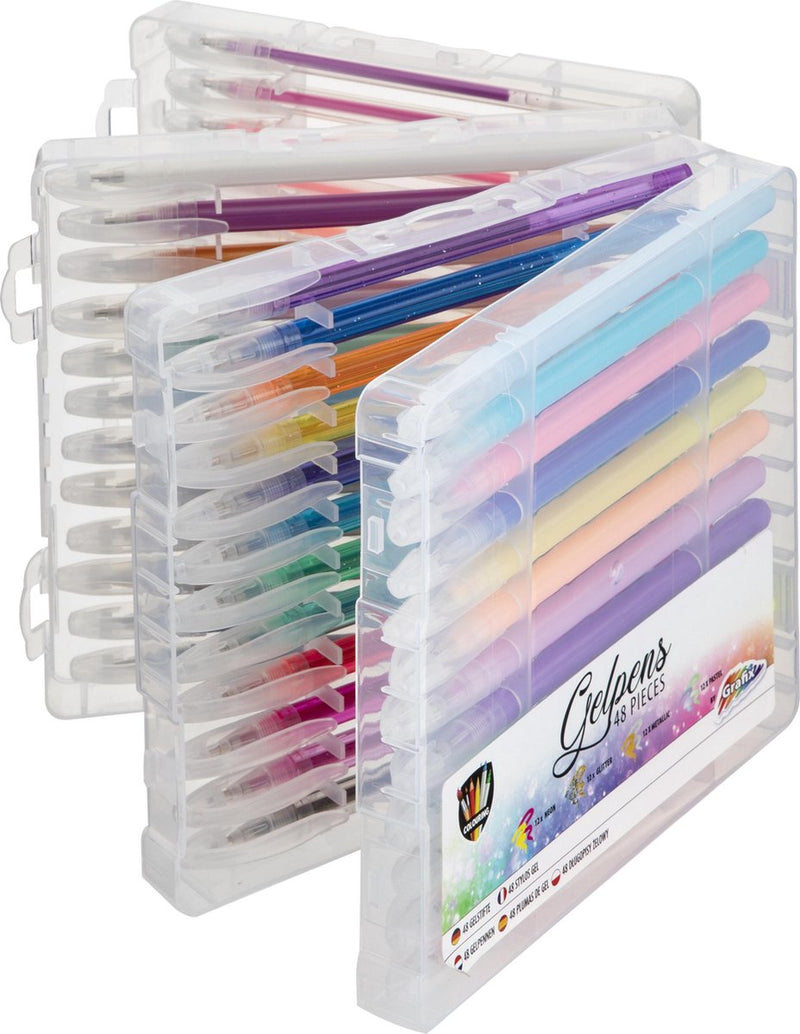 Set di gel del gruppo di artigianato creativo, 48dlg.