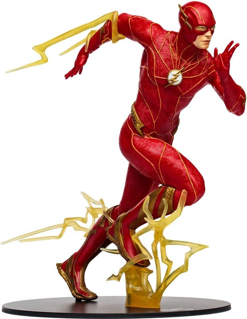 Mcfarlane dc the flash movie estatua pvc flash 30 cm