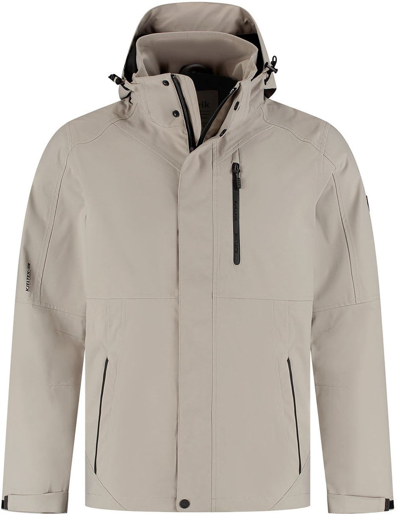 Giacca outdoor Kjelvik Alek sabbia scura