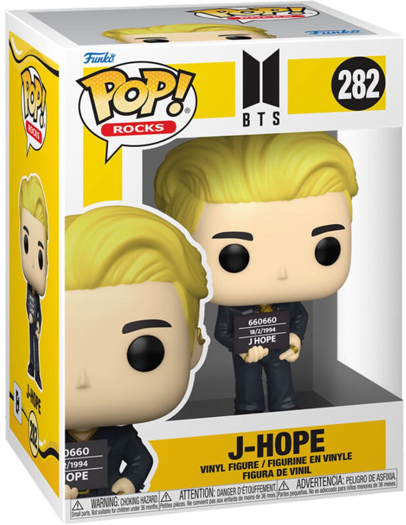 Funko bts figura coleccionable pop! rocas mantequilla j espero 9 cm multicolores