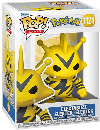 Funko Pokémon Figura Vinilo Electabuzz 1124 Unisex Pop! - neutro - estándar
