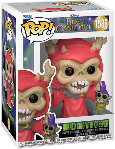 Funko Taran und der Zauberkessel Re cornuto con Creeper Figura in vinile 1586 Unisex Pop! - neutro - standard