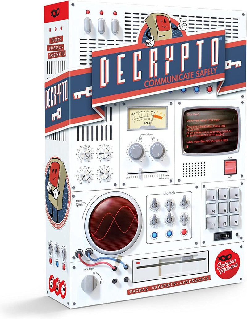 Scorpion masque decrypto - juego de mesa en inglés