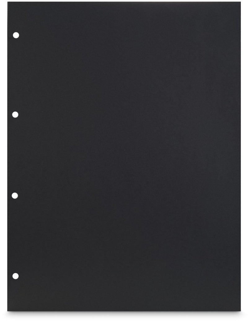 Hama fotokarton, 23,3 x 31 cm, geperforeerd, 25 vel, zwart