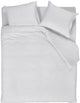 Funda nórdica lechosa Beddinghouse - liso - camas individuales - 240x200 220 cm - blanco