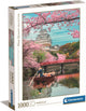 Il puzzle di Clementoni puzzle Himeji Castle in primavera, 1000st.