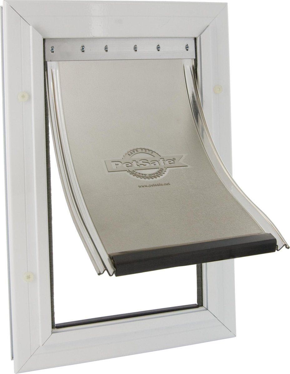 Petsafe dog hatch up to 100 kg aluminum white