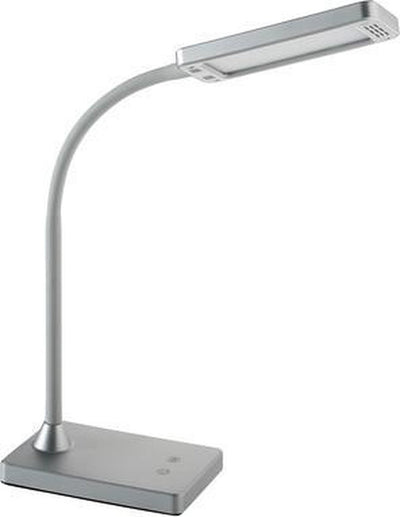 Lampada da scrivania Alco - argento - LED - 230 volt - 6 w - dimmerabile - 43 cm - al-907-28
