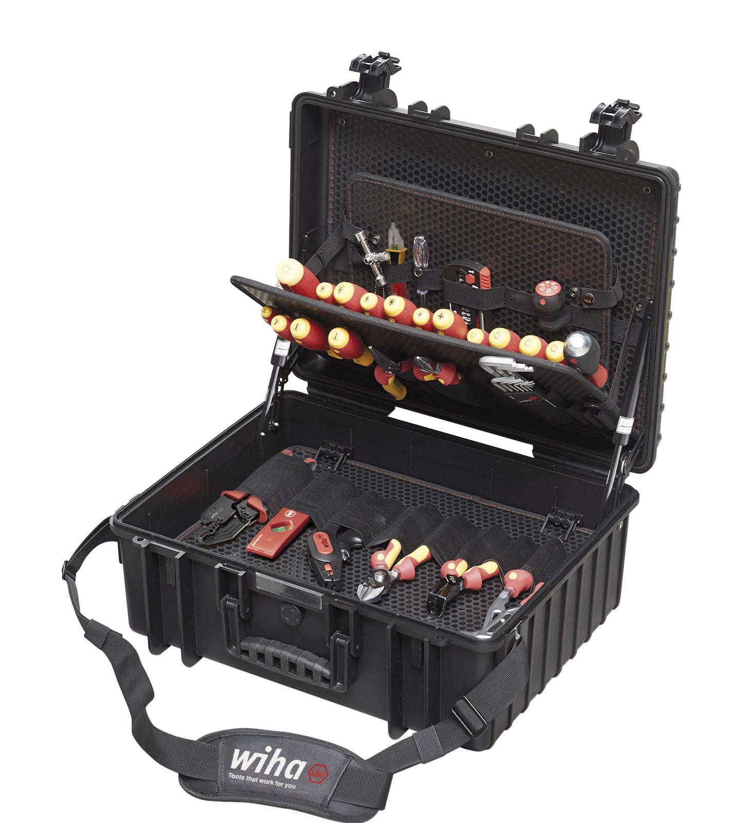 Wiha 40523 | gereedschapskoffer | elektricien | 80-delig - 40523