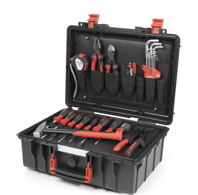 Wiha 9300-71403 gereedschapskoffer basic set l mechanisch | 18 delig - 45531